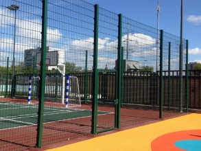 3D заборы для спортивной площадки 15 метров фото в Геленджике