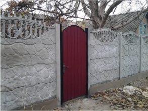 Калитка - пример 11 фото в Геленджике