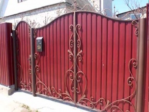 Калитка - пример 1 фото в Геленджике