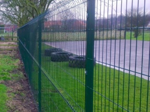 3D заборы для частного дома 30 метров фото под ключ с установкой